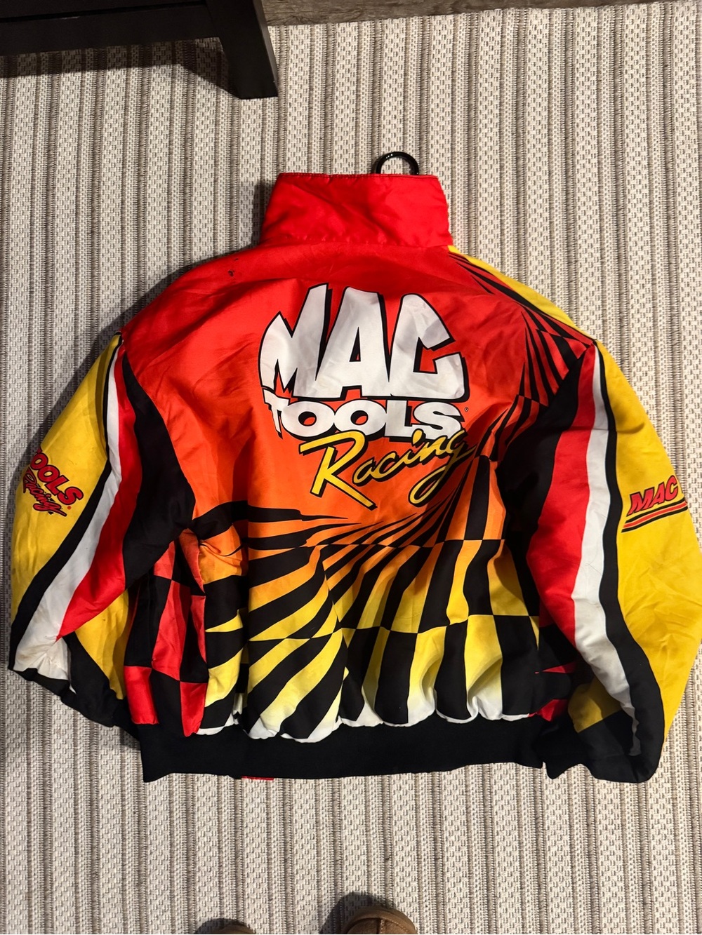 Vintage Racing Varsity Jacket MAC TOOLS